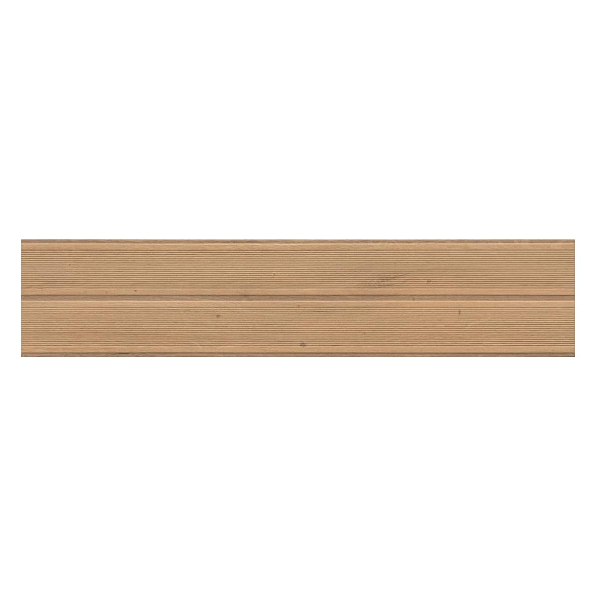 Porcelanato Bali Deck Camel Mate Rectificado - 19 x 90 cm - 1.54 m2