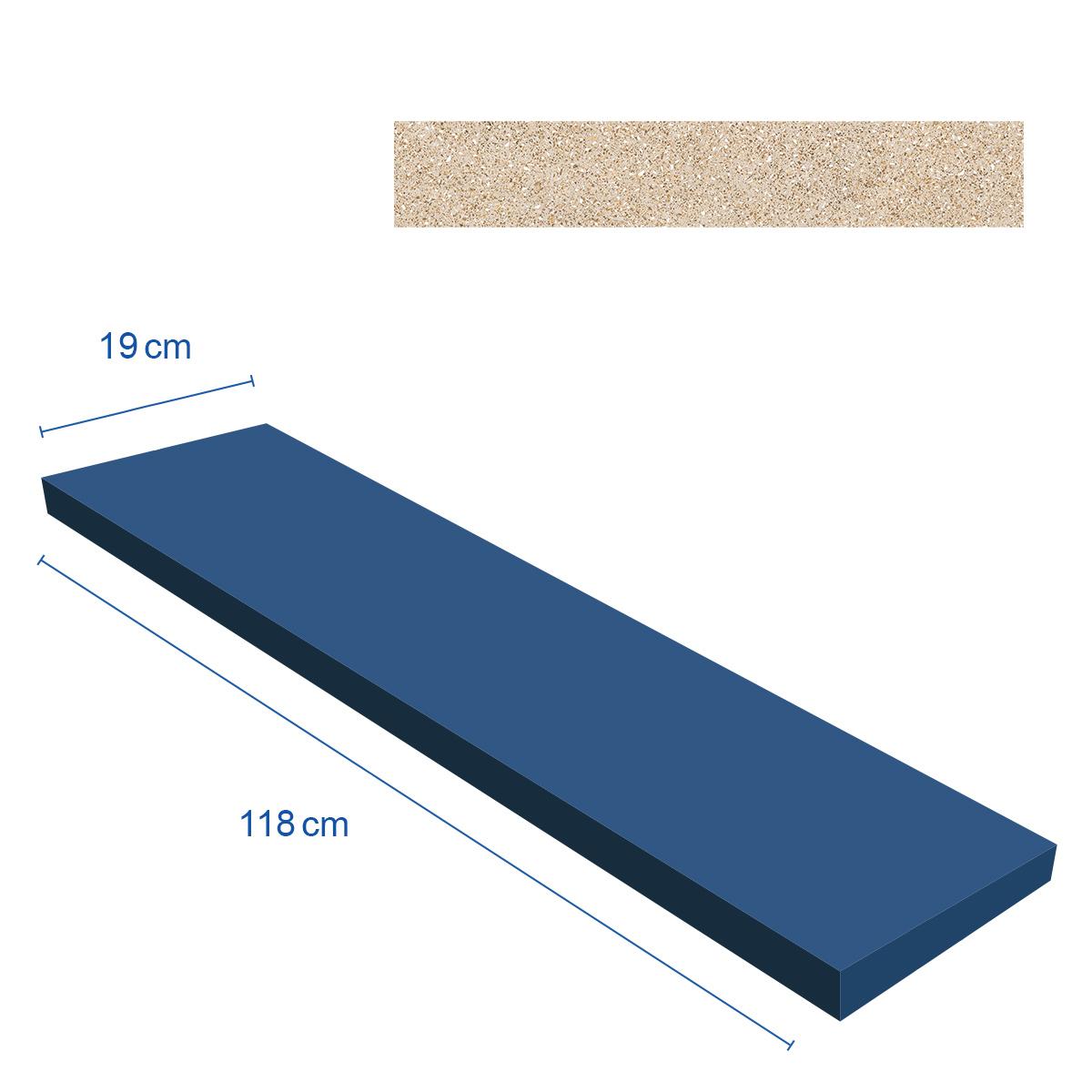 Gres Porcelánico Valentino Arena Small Jpuig - 19 x 118 cm - 1.34 m2
