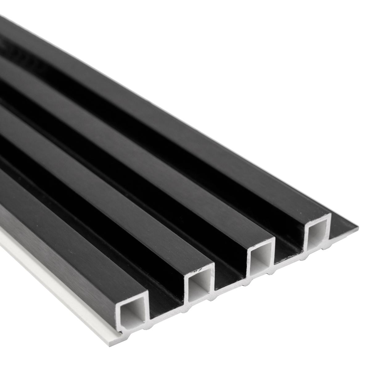 Wall Panel Romantic Black Espesor: 24Mm 168X2900 Mm