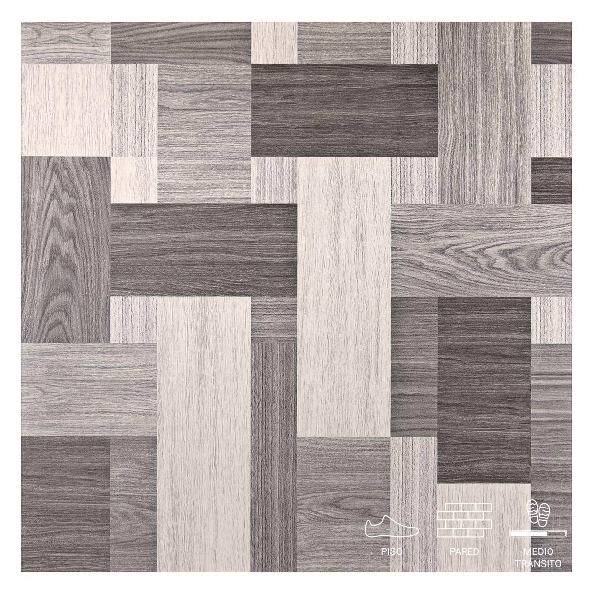 Piso Requena Madera Gris BR - 60 x 60 cm - 1.80 m2