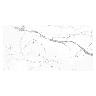 Porcelanato Venato Blanco Mate - 60X120 cm - 1.44 m2