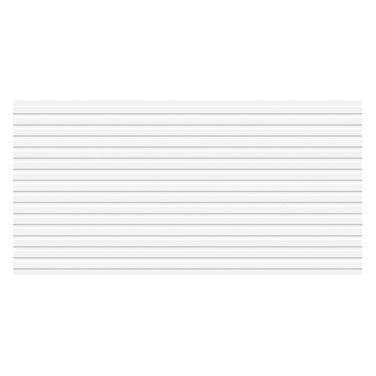 Mayólica Faenza White Acetinado Rectificado - 36 x 73 cm - 1.58 m2